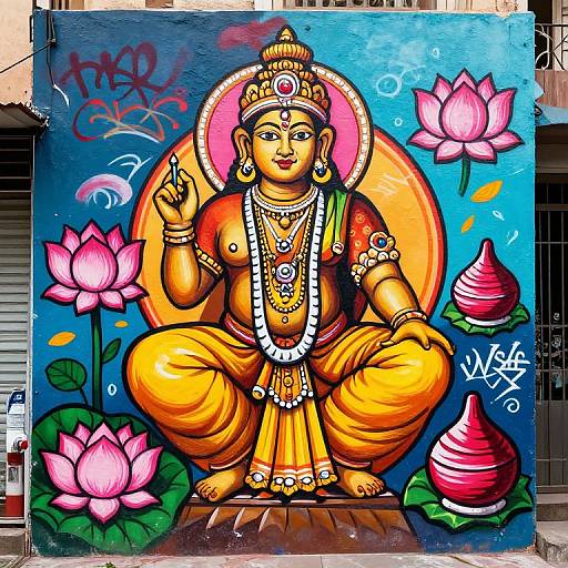 Pillaiyar Urban Mural Art