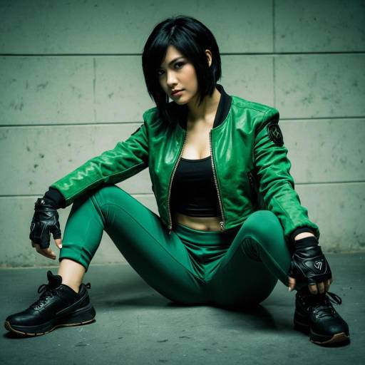Cosplay Jade Beyond Good and Evil in Green Outfit
