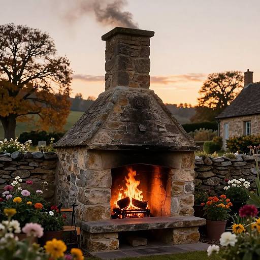Cozy Rustic French Countryside Cottage