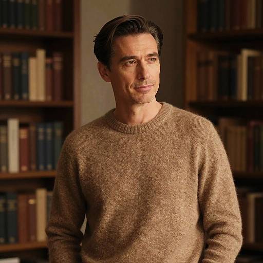 Sleek Bob on Middle-Aged Man