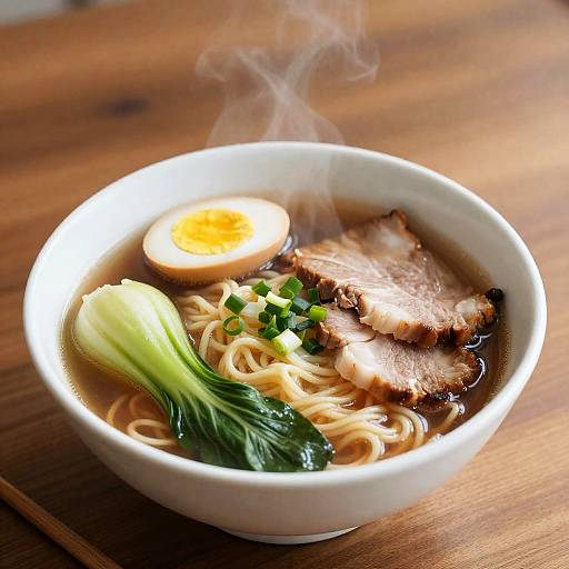 Photorealistic Ramen Bowl Still Life