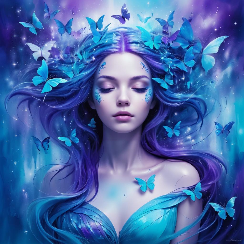 Ethereal Fantasy Portrait of a Woman