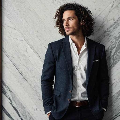 Refined Executive in Semi-Formal Outfit