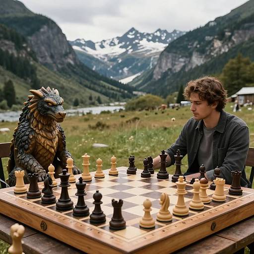 Epic Chessboard Valley Battle
