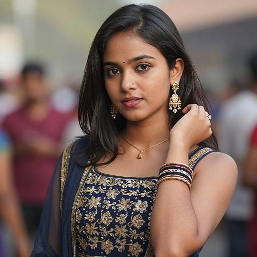 Realistic Chola Style Portrait