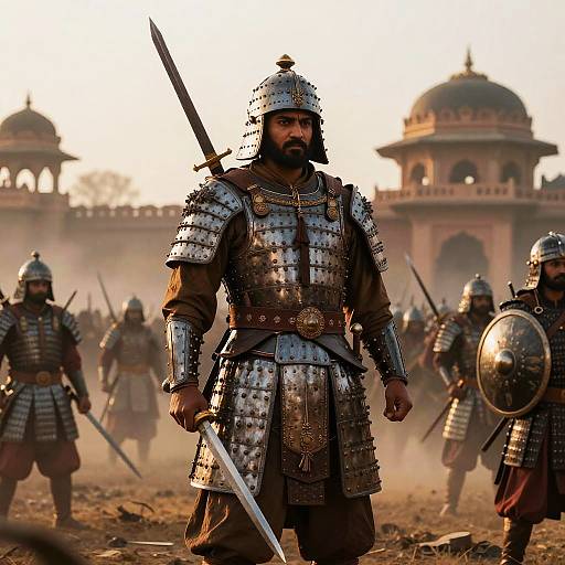 Holkar Warrior in Misty Battlefield