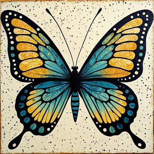 Whimsical Abstract Butterfly Wonderland Whimsical Abstract Butterfly Wonderland