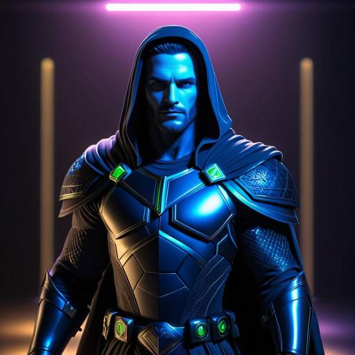 Cinematic Figure Drawing of Ronan the Accuser