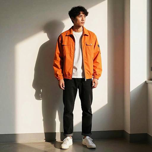 Adult Sulley Costume in Hallway