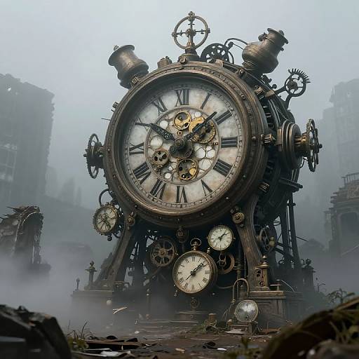 Sentient Fog in Clockwork Ruins