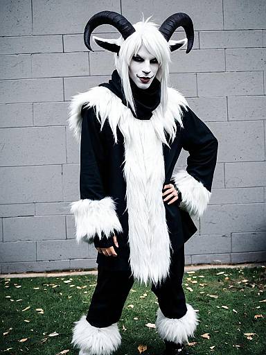 Cosplay photo of asriel dreemurr. Costume clothes
