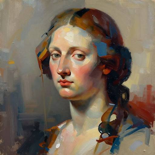 Classical Portrait to Abstract Evolution