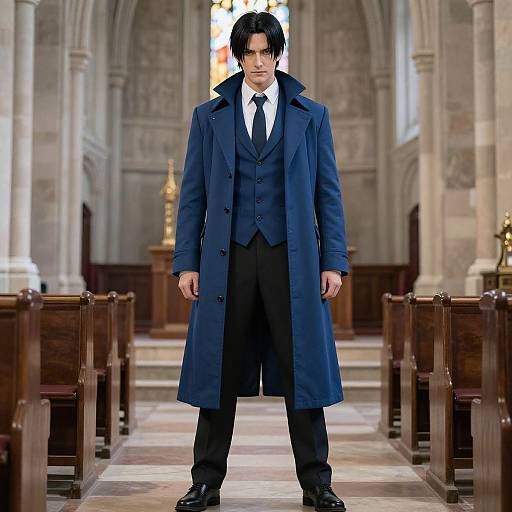 Roy Mustang Inspired Church Portrait