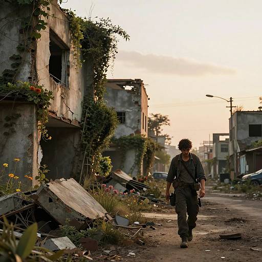 Post-Apocalyptic Nature Reclaims Ruins