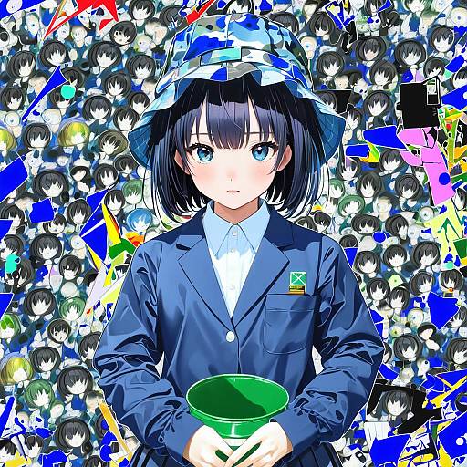 Illustration of Asakusa midori, eizouken ni wa te wo dasu na! in the style of Omone hokoma agm