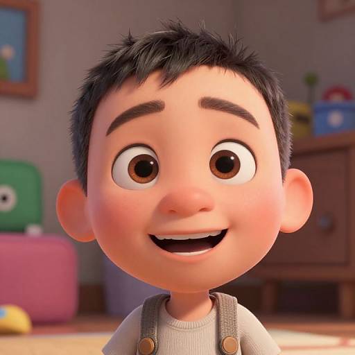 Hyper-Realistic Pixar Character Portrait