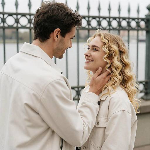 Romantic Outdoor Portrait of a Couple