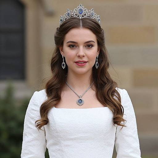 Realistic Queen of England Portrait