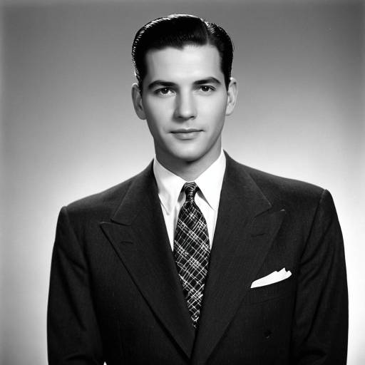 1940s Vintage Male Portrait