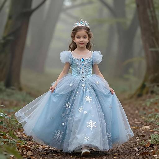 Enchanting Fairytale Princess in the Forest