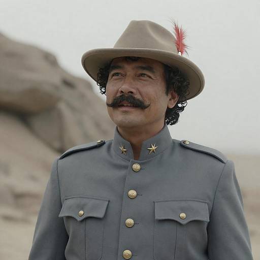 Portrait of a Stylish Middle-Aged Man