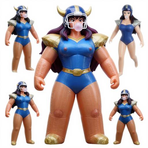 1970s Anime Inflatable Demon Girl