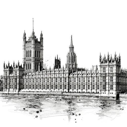 Dynamic Sketch of Palace of Westminster