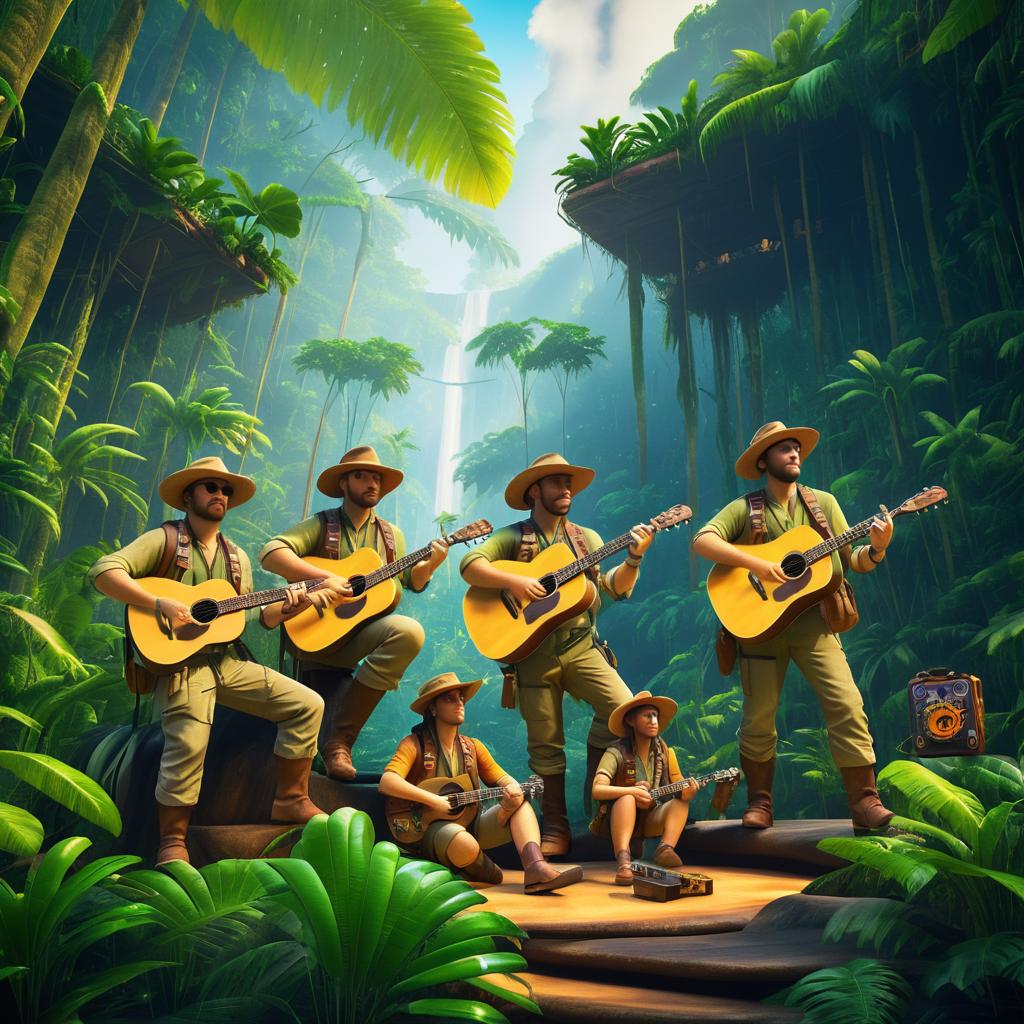 Explorers' Musical Jungle Adventure