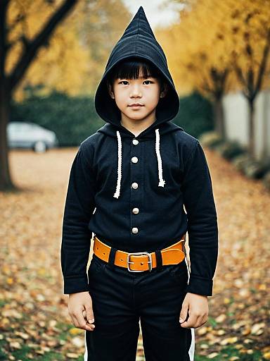 Tintin Halloween Costume Outdoors