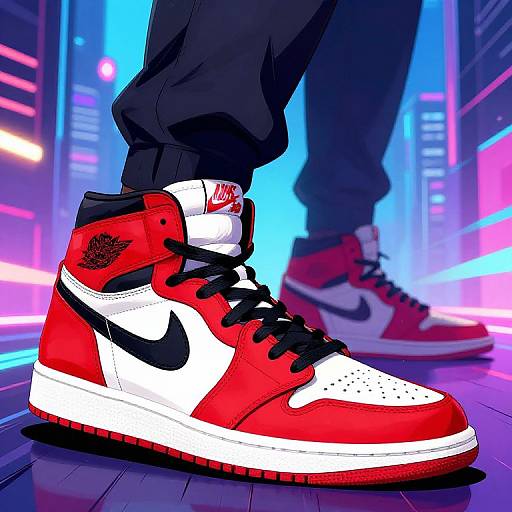 Anime Style Jordan 1 Sneakers Scene
