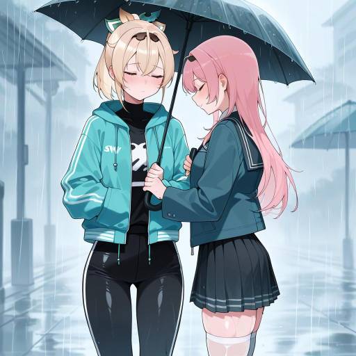 Rainy Day Virtual YouTuber Duo