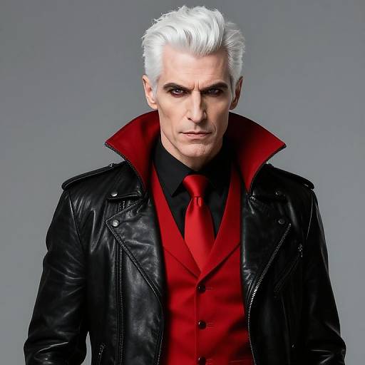 Older Male Vampire in Stylish Attire