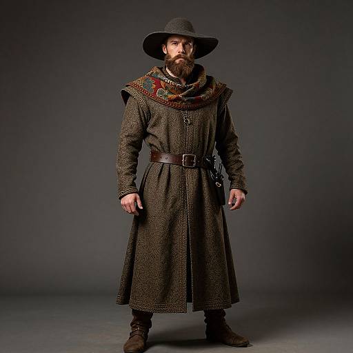 Rugged Medieval Gentleman in Fantasy