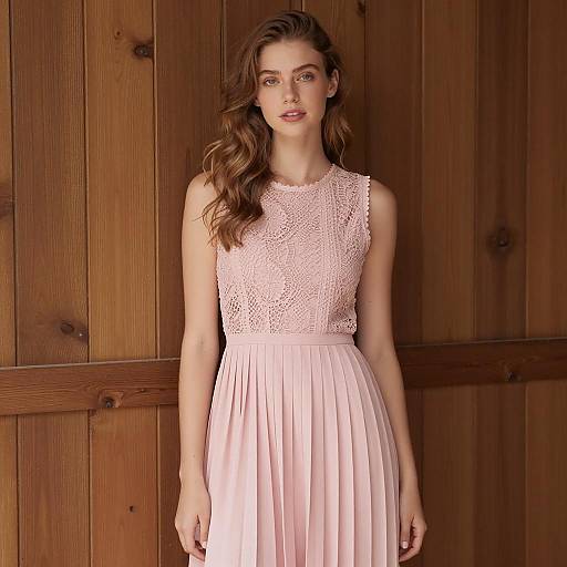 Elegant Petite Dress Portrait in Natural Light