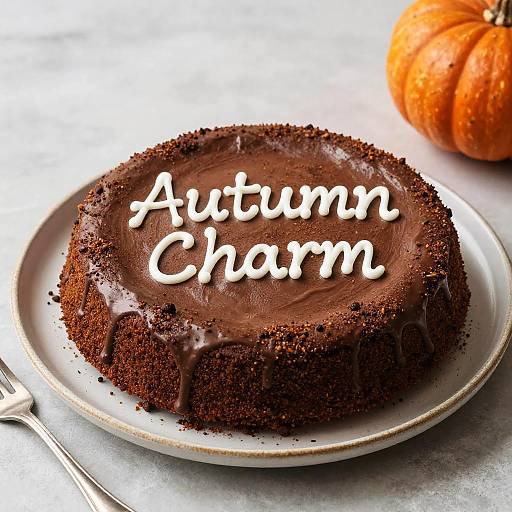 Spiced Chocolate Pumpkin Cake Photo