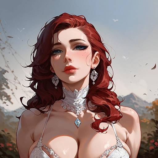 Stunning Portrait of a Beautiful Woman