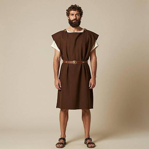 Ancient Roman Census Taker Portrait