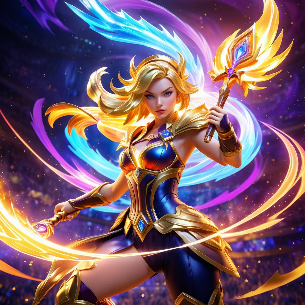 Dynamic 3D Lux Champion in Chaos