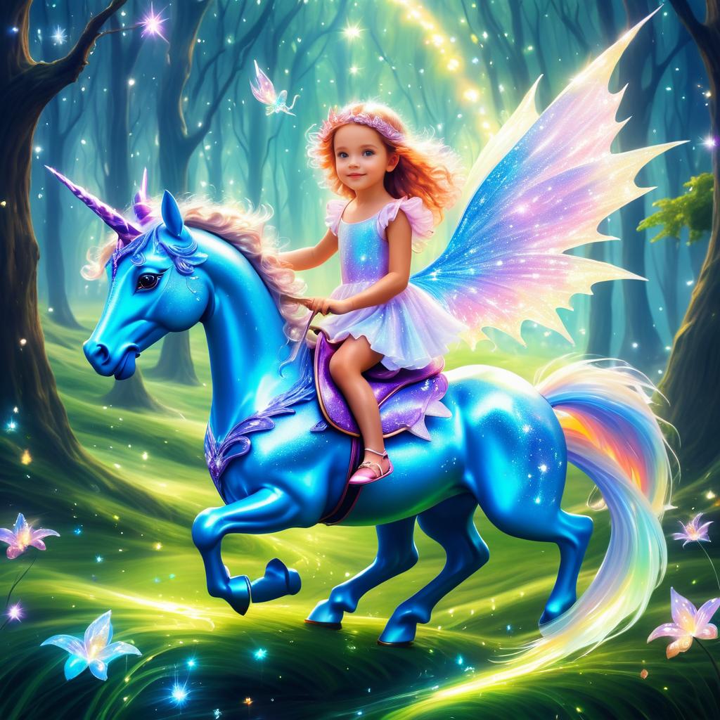 Whimsical Fairy Dragon Ride in Glade