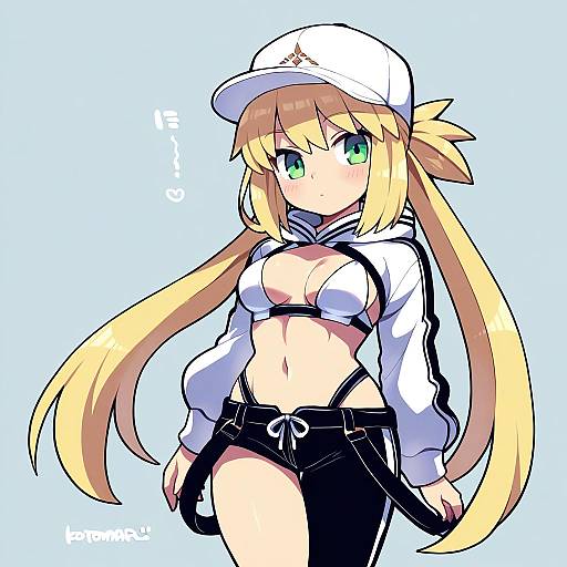 Illustration of Artoria caster (swimsuit) (first ascension) (fate), fate (series) in the style of Kotorai