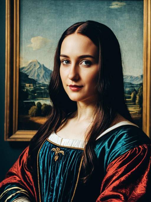 Woman in Renaissance Costume Portrait