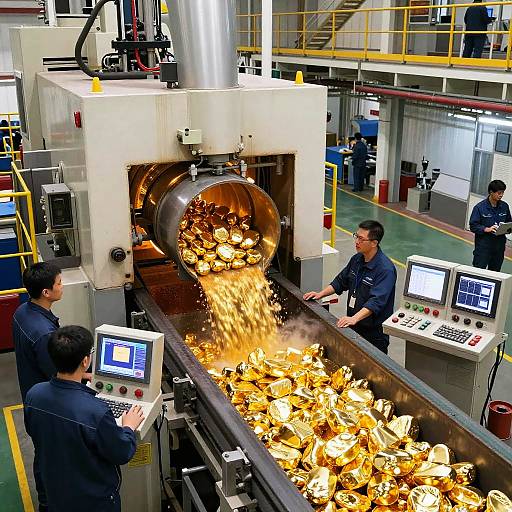 High-Tech Anglogold Extraction Facility