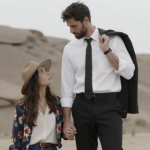 Romantic Outdoor Portrait of a Couple