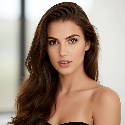 Elegant Portrait of Young Woman