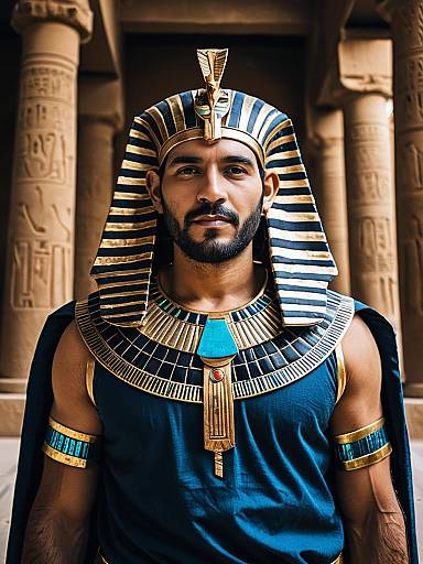 Photoreal Modern Egyptian Cosplay Portrait