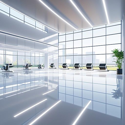 Futuristic Employee Onboarding Facility Design Futuristic Employee Onboarding Facility Design