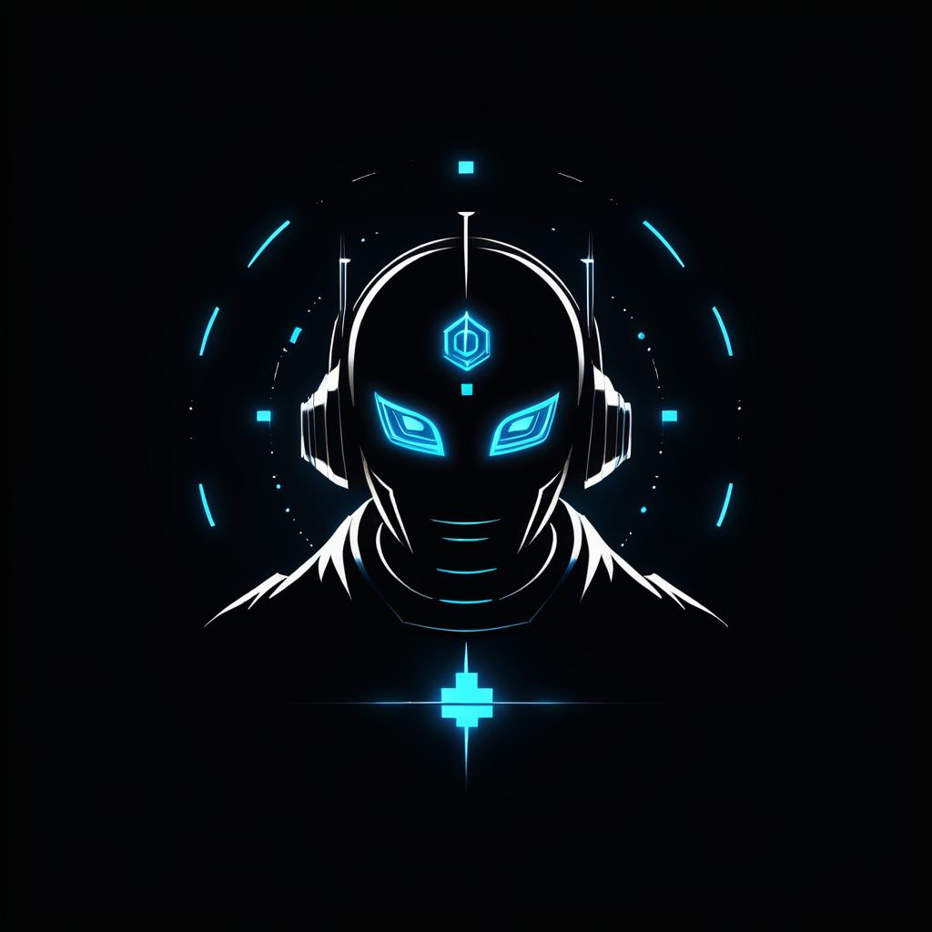 Minimalist HDR Logo of Enlightened Robot