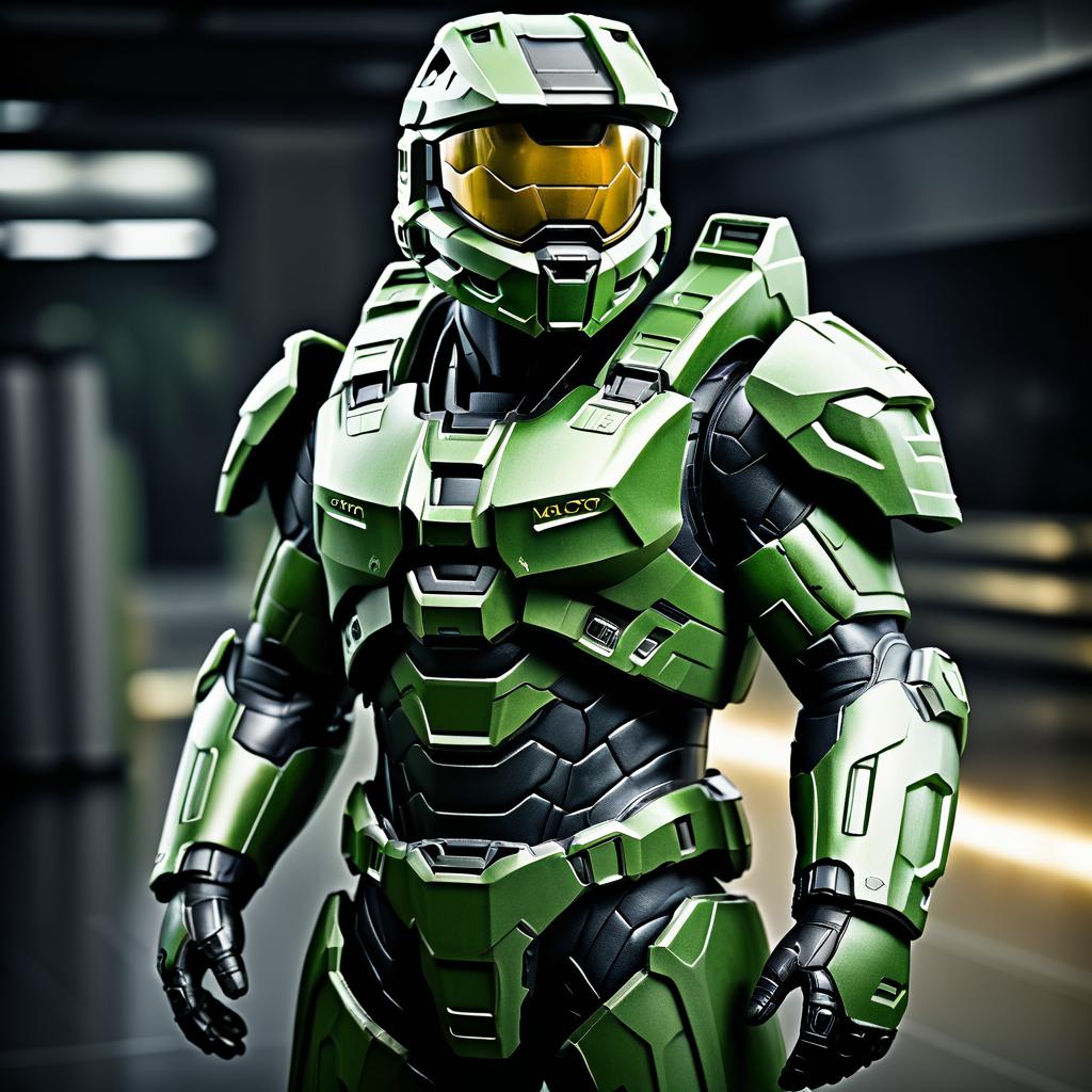 Photorealistic Master Chief in Stunning Detail