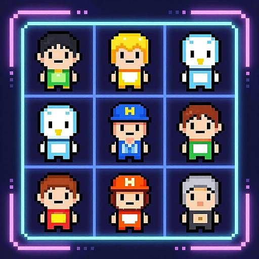 Pixel Art AI Retro Game Upscaler