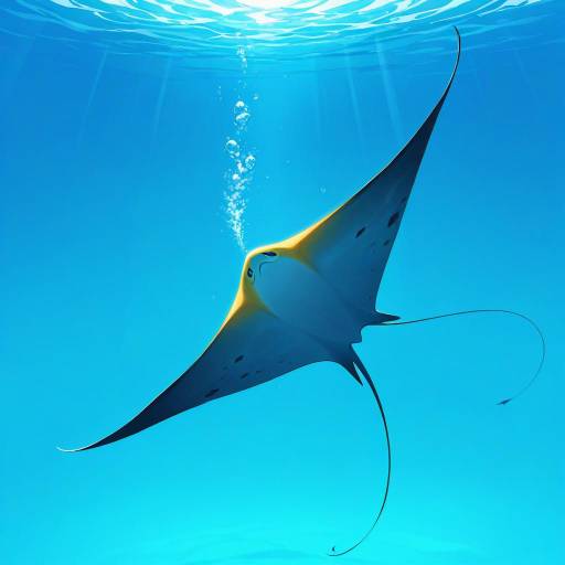 Majestic Manta Ray Underwater Dance Majestic Manta Ray Underwater Dance